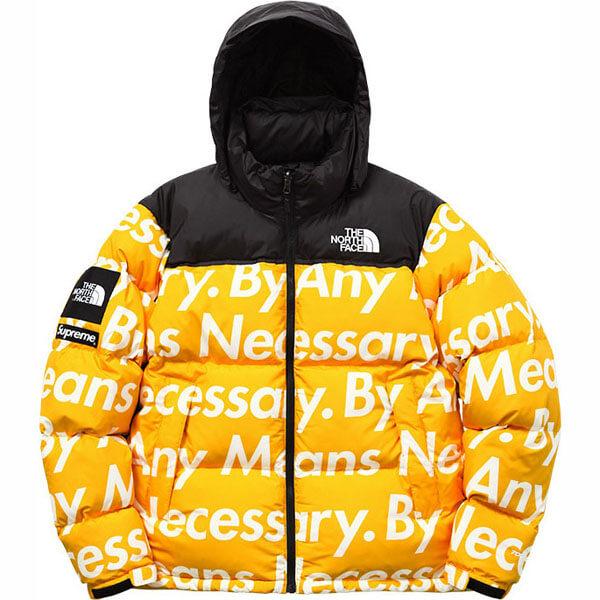 シュプリーム ノースフェイス 偽物 Supreme The North Face By Any Means Nuptse Jacket201116CC01992